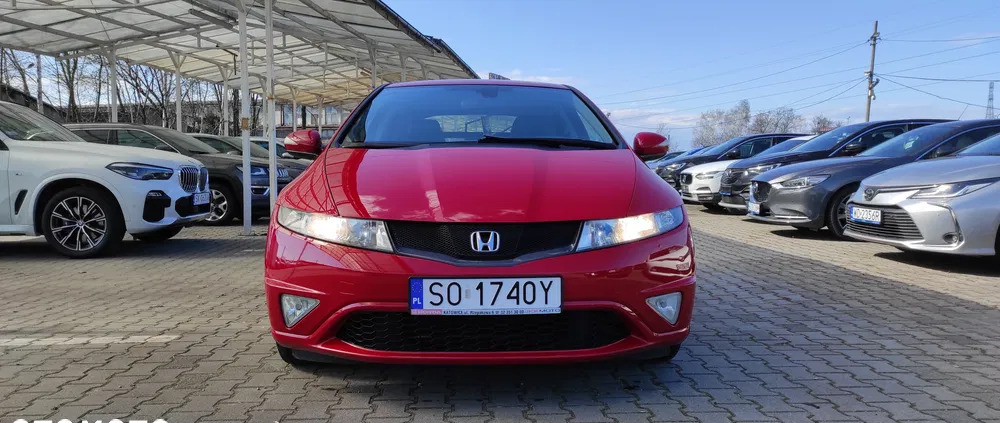 śląskie Honda Civic cena 29900 przebieg: 154387, rok produkcji 2009 z Sosnowiec